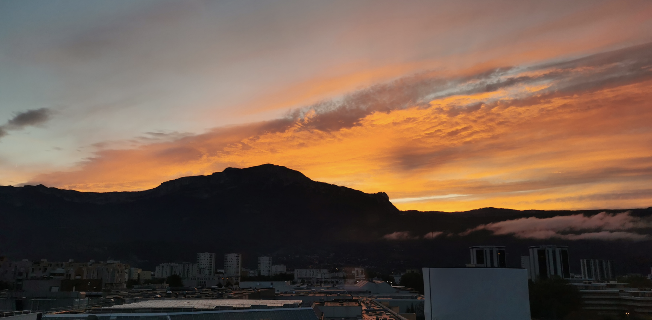 Blick aus dem Fenster meiner Wohnung